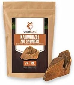 Wildfang® | Chewing Root Made From Tree Heather For Dogs, Dental Care & Masticatory Muscle Training, Natural Chew Toy…… -Zoo Shop 31HMmCevYWL. AC