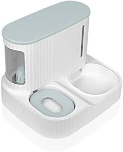 Gravity Pet Feeder And Water Dispenser Set, Automatic Cat Food Dispenser, Automatic Pet Feeder And Water Dispenser 2 In 1Suitable For Tracing Dogs And Pets -Zoo Shop 31JYHjUVCL. AC