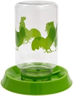 Lixit Reversible Waterers And Feeders For Chickens And Wild Birds (128 Ounce (Pack Of 2)) -Zoo Shop 31KrAiuAYL. AC