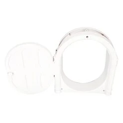 Pet Interior Door, Flapless Durable ABS Easy DIY Installation Arched Cat Door For Puppy For Indoor -Zoo Shop 31KwASREqAL