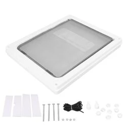 Pet Flap Door, Cat Door Controllable Access Screw Fixing Glossy For Cat Holes For Dog Holes (S) -Zoo Shop 31LAxf5863L
