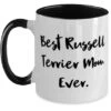 GENERIC Useful Russell Terrier Dog Gifts, Best Russell Terrier Mom Ever, Love Two Tone 11oz Mug For Friends, Cup From Friends, Dog Toys, Dog Beds, Dog Food, Dog Bowls, Dog Collars, Dog Leashes -Zoo Shop 31LLw0VQhAL