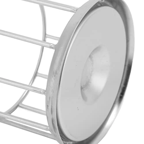 Tnfeeon Reptile Stainless Steel Food Dish Tortoise Feeding Basin Round Railing Shape Tortoise Dish Water Tray Pet Supplies For Home Vivarium Pet Store 7 Tnfeeon Reptile Stainless Steel Food Dish Tortoise Feeding Basin Round Railing Shape Tortoise Dish Water Tray Pet Supplies For Home Vivarium Pet Store - Image 5