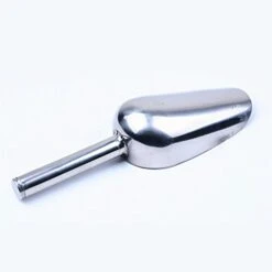 ExhilaraZ Pet Dog Puppy Cat Scoopers Stainless Steel Food Feeder Scoop Shovel Spade Dishes Tool Silver -Zoo Shop 31MH63stZjL