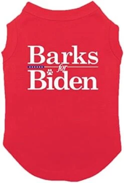 Barks For Biden - President 2020 Election Dog Shirt (Royal Blue, Large) -Zoo Shop 31MZQcKFiRL. AC
