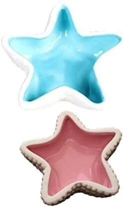 EVANEM 2pcs Pentagram Food Bowl Bird Cage Feeder Ceramic Water Bowl Bunny Feeder Hamster Feeding Bowl Small Pet Feeder Bird Cage Water Food Feeder Pet Food Bowl Pet Supply Blue Ceramics 15 EVANEM 2pcs Pentagram Food Bowl Bird Cage Feeder Ceramic Water Bowl Bunny Feeder Hamster Feeding Bowl Small Pet Feeder Bird Cage Water Food Feeder Pet Food Bowl Pet Supply Blue Ceramics -Zoo Shop 31PQJaII0OL. AC 1