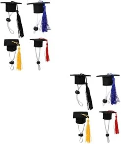 Hohopeti 12 Pcs Props Doctoral Costume Decorative Grade Photography Cats With Adjustable Hat Guinea Pets Mini Accessories Hamster Holiday Dogs Small Dress Prop Hats Kitten -Zoo Shop 31PRMKzWWYL. AC