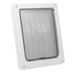 Pet Flap Door, Guard Food Glossy Universal Screw Fixing Automatic Closing Controllable Access Cat Door For Dog Holes For Cat Holes L -Zoo Shop 31Q0AOxlM2L 1