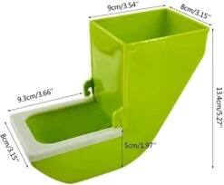 Pet Pet Bird Food Dispenser Parrot Fooder Feeder Bird Food Container Small Birds Cage Accessories Feeding Device Bowl -Zoo Shop 31QFgdclWyL