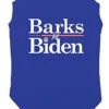 Barks For Biden - President 2020 Election Dog Shirt (Royal Blue, Large)