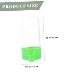Iplusmile 10 Pcs Bird Feeder Bird Cage Feeder Decorate Water Bottle Bird Water Feeder For Cage Bird Cage Water Dispenser No Parrot Feeder Dog Water Dispenser For Cage Parrot Plastic Waterer -Zoo Shop 31QpvTKn0KL