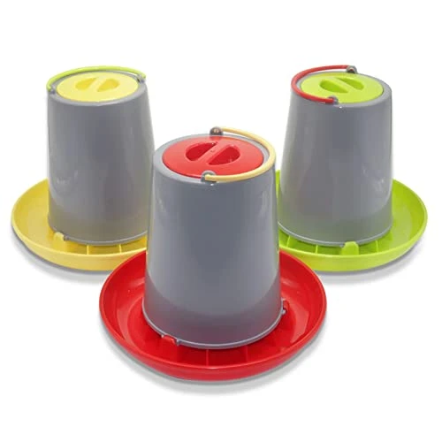 ACULIP Cat Feeder Cat Food Bowl, Chicken Coop Feeding Feed Bucket Pigeon Automatic Feeding Such Pigeons Chickens Poultry Feeder 3 ACULIP Cat Feeder Cat Food Bowl, Chicken Coop Feeding Feed Bucket Pigeon Automatic Feeding Such Pigeons Chickens Poultry Feeder