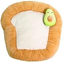 TONBO Soft Plush Small Cute And Cozy Food Dog Cat Bed, Washer And Dryer Friendly (Dim Sum) -Zoo Shop 31Rmp0Q8ekL. AC