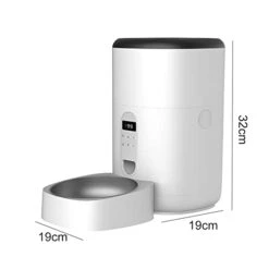 Smart Automatic Pet Feeder, HD Camera With Voice And Video Recording, Programmable Food Dispenser For Dogs And Cats,White 10 Smart Automatic Pet Feeder, HD Camera With Voice And Video Recording, Programmable Food Dispenser For Dogs And Cats,White -Zoo Shop 31SJ8qKLdML
