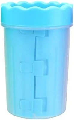 Kuntrona Paw Washer Dog Cat Cleaning Tool Pet Cats Dogs Foot Clean Cup Soft Silicone Washing Brush Pet Products Dog Accessories Portable Green S -Zoo Shop 31SZLCviurL. AC 1