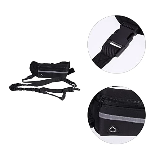 POPETPOP Puppy Leash Running Leash Dog Training Bag Puppy Snacks Treat Pouch Outdoor Pet Food Bag Reward Waist Pocket Running Waist Pouch For Walking Dog Supplies Black Puppy Leash Running Leash 6 POPETPOP Puppy Leash Running Leash Dog Training Bag Puppy Snacks Treat Pouch Outdoor Pet Food Bag Reward Waist Pocket Running Waist Pouch For Walking Dog Supplies Black Puppy Leash Running Leash - Image 4