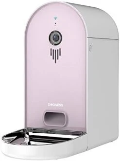 DOGNESS Automatic WiFi Dog/Cat Smart Camera Feeder - 6.5Lbs Large Capacity App Control Food Dispenser With, Portion Control, Voice Recording, Camera, Timer Programmable (Dark Blue - Update Version) -Zoo Shop 31SkDjQ7GdL. AC