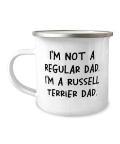 GENERIC Russell Terrier Dog Gifts For Friends, I'm Not A Regular Dad. I, Unique Idea Russell Terrier Dog 12oz Camper Mug, From Friends, Dog Toys, Dog Collars, Dog Beds, Dog Food, Dog Treats