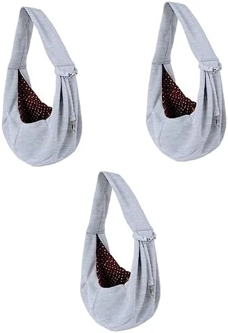 SHERCHPRY 2 Pcs Pet Carry Pouch Pet Carrier Shoulder Bag Pet Carrier Crossbody Pet Bag Carrying Bag Strap Grey Backpack Pets Carrier Pouch Cat Carry Bag Dog Carry Pouch 8 SHERCHPRY 2 Pcs Pet Carry Pouch Pet Carrier Shoulder Bag Pet Carrier Crossbody Pet Bag Carrying Bag Strap Grey Backpack Pets Carrier Pouch Cat Carry Bag Dog Carry Pouch - Image 6