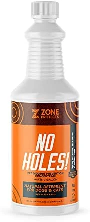 Zone Protects No Holes! Concentrate Bundle. Stop Digging Dogs. Two 32oz Concentrate Bottles. Saves 80%. Each Bottle Makes Two Gallons. 11 Zone Protects No Holes! Concentrate Bundle. Stop Digging Dogs. Two 32oz Concentrate Bottles. Saves 80%. Each Bottle Makes Two Gallons. - Image 9