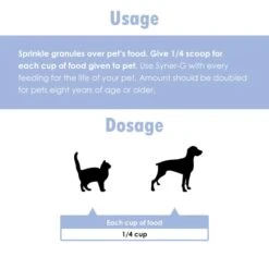 PHS Syner-G Digestive Enzymes Supplement For Dogs And Cats - Enzymes Alpha-Amylase, Lipase, Cellulase, And Protease - Digestion Support, Absorption Of Nutrients, Skin Health - Made In USA - 454 Grams 8 PHS Syner-G Digestive Enzymes Supplement For Dogs And Cats - Enzymes Alpha-Amylase, Lipase, Cellulase, And Protease - Digestion Support, Absorption Of Nutrients, Skin Health - Made In USA - 454 Grams -Zoo Shop 31V6h4oEjCL
