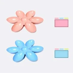 Balacoo Cat Food Bowl Cat Water Bowl Cat Bowl Six Side Feeder Bowl Water Food Feeder Dish For Cat Dog Blue Cat Food Dish Cat Feeder Bowl Pet Food Bowl -Zoo Shop 31VKKQHiFGL