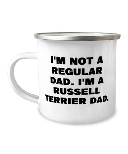 GENERIC I'm Not A Regular Dad. I'm A Russell. 12oz Camper Mug, Russell Terrier Dog, Sarcastic Gifts For Russell Terrier Dog From Friends, Dog Toys, Dog Beds, Dog Food, Dog Bowls, Dog Collars, Dog Leashes 3 GENERIC I'm Not A Regular Dad. I'm A Russell. 12oz Camper Mug, Russell Terrier Dog, Sarcastic Gifts For Russell Terrier Dog From Friends, Dog Toys, Dog Beds, Dog Food, Dog Bowls, Dog Collars, Dog Leashes