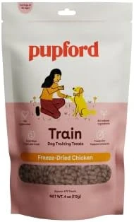 Pupford Freeze Dried Dog Training Treats, 475+ For Puppy , Low Calorie, Vet Approved, All Natural, Healthy For Small To Large Dogs (Chicken) 9 Pupford Freeze Dried Dog Training Treats, 475+ For Puppy , Low Calorie, Vet Approved, All Natural, Healthy For Small To Large Dogs (Chicken) - Image 7
