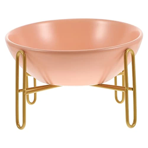 Dog Food Container 1Pc Adorable Cat Feeding Bowl Versatile Ceramic Pet Feeder Bowl With Rack Cat Food Dispenser 8 Dog Food Container 1Pc Adorable Cat Feeding Bowl Versatile Ceramic Pet Feeder Bowl With Rack Cat Food Dispenser - Image 6