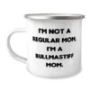 GENERIC I'm Not A Regular Mom. I'm A Bullmastiff Mom. 12oz Camper Mug, Bullmastiff Dog, Best Gifts For Bullmastiff Dog From Friends, Bullmastiff Dog Love Gifts Toys, Treats, Food, Bowls, Leashes, Collars, -Zoo Shop 31WM6Py3ZcL