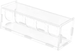 NOGRAX Coop Holder Bird Grains Animals Transparent Parrot Case Landscaping Rutin Budgie Clear Cups For Container Quail Canaries Farm Dispenser Bowl Feeder Supplies Finches Parakeets Pet Feeder (Color -Zoo Shop 31WYxKdf40L. AC 2