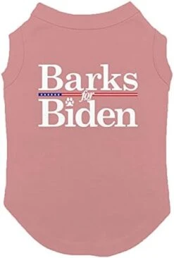 Barks For Biden - President 2020 Election Dog Shirt (Royal Blue, Large) -Zoo Shop 31WvmkNzGpL. AC