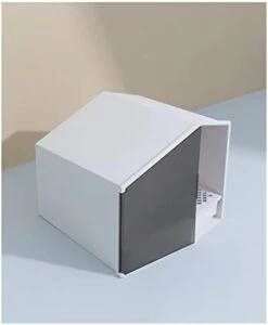 YangYan Tray Litter Box Furniture Cat Toilet Pet Cat Wc Box Semi Closed Pet Products Kitty Litter Box Sand Caja Arena Gato Toilet (Color : 1) -Zoo Shop 31X0Ldgz9BL. AC