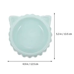Hemobllo 1Pc Ceramic Pet Bowl Pet Food Bowl Household Pet Feeder Cartoon Pet Food Bowl -Zoo Shop 31XEOlyf50L