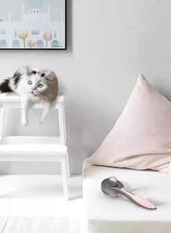 Sticky Brush 2.0 Cat Hair Brush Water Cleaning Brush Cat Cat Water Pet Wet Comb Pet Hair Cleaning Brush Pet Cat Grooming Brush (Cat Brush + Bowl For Pets) -Zoo Shop 31Y8sAewUkL