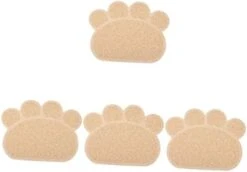 Cat Paw Design Mats: Cat Food Mat, Dog Food Mat, Non-Skid Spill Proof Pet Feeding Mat For Food And Water, Dog Placemat. This Cat Litter Mat Is Made Of Good Material, Very And Wont Tear Like Other Mats 25 Cat Paw Design Mats: Cat Food Mat, Dog Food Mat, Non-Skid Spill Proof Pet Feeding Mat For Food And Water, Dog Placemat. This Cat Litter Mat Is Made Of Good Material, Very And Wont Tear Like Other Mats -Zoo Shop 31YAk805OL. AC