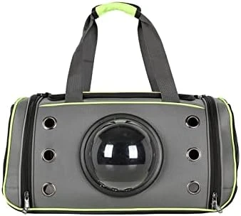 JOZZY Pet Travel Bag Portable Dog Bag For Pets, Diagonal Female Cat Bag, Foldable And Washable Small Dog Backpack (Color : Green, Size : Medium) 9 JOZZY Pet Travel Bag Portable Dog Bag For Pets, Diagonal Female Cat Bag, Foldable And Washable Small Dog Backpack (Color : Green, Size : Medium) - Image 7