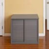 New Age Pet EHSVS24-05S Storage Cabinet, Small, Grey -Zoo Shop 31ZlP2jbUFL