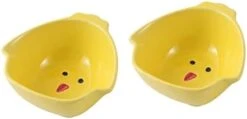 EVANEM 2pcs Rutin Chicken Feeding Pot Poultry Feeder Tray Chicken Feeder Tray Chicken Ceramic Bowl Animal Cage Ceramic Water Bowl Dispenser Container Bird Feeding Bowls Ceramics Yellow 17 EVANEM 2pcs Rutin Chicken Feeding Pot Poultry Feeder Tray Chicken Feeder Tray Chicken Ceramic Bowl Animal Cage Ceramic Water Bowl Dispenser Container Bird Feeding Bowls Ceramics Yellow -Zoo Shop 31a1FNWDzxL. AC