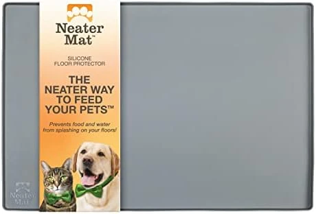 Neater Pet Brands Neater Mat - Waterproof Silicone Pet Bowls Mat - Protect Floors From Food & Water (19" X 12", Cappuccino) 16 Neater Pet Brands Neater Mat - Waterproof Silicone Pet Bowls Mat - Protect Floors From Food & Water (19" X 12", Cappuccino) - Image 14