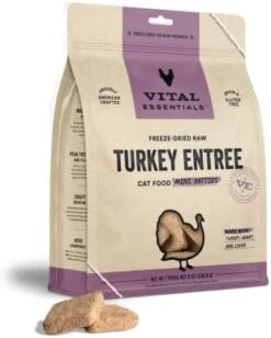 Vital Essentials Freeze Dried Cat Food, Chicken Dinner Patties 8 Oz -Zoo Shop 31bFX8VnvL. AC