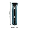 GENERIC Pet Clippers Low Noise Rechargeable Cordless Electric Quiet Body Wash Grade 7 Waterproof Hair Clippers Set Pet Supplies For Small Dogs Clearance (Black, One Size) -Zoo Shop 31bVTuI6CaL 1