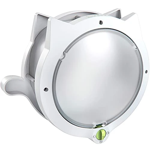 BOPOMOFO Cat Door 4 Way Locking Cat Flap, Weatherproof Pet Door For Interior Doors & Exterior Doors Inner Size 8.27"x8.27" (White) CD-01-W 3 BOPOMOFO Cat Door 4 Way Locking Cat Flap, Weatherproof Pet Door For Interior Doors & Exterior Doors Inner Size 8.27"x8.27" (White) CD-01-W