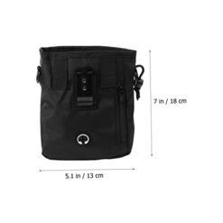 Iplusmile Dog Food Containers Dog Food Container 5pcs Pet Treat Bag Doggies Treats Dog Treat Container Nylon Black The Dog Portable Food Containers Dog Food Puppy -Zoo Shop 31egj6yQjNL