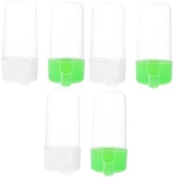 Iplusmile 10 Pcs Bird Feeder Bird Cage Feeder Decorate Water Bottle Bird Water Feeder For Cage Bird Cage Water Dispenser No Parrot Feeder Dog Water Dispenser For Cage Parrot Plastic Waterer -Zoo Shop 31fA5aiLVL. AC