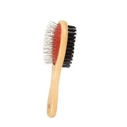 YangYan Double-Sided Pet Comb Big Dog Brush Comb For Cats Dogs Hair Wooden Removal Soft Brush Pet Comb Grooming Products Care (Color : Yellow, Size : L) -Zoo Shop 31fIpPhe6qL