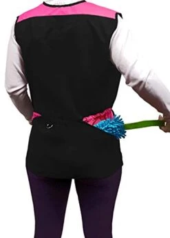 Dingo Dog Training Vest For Agility Dog Sports Training Waterproof Many Pockets For Carry Toys&Snacks 2-Way Zipper Drawstring Waist Pink Power S Size 16400-2 -Zoo Shop 31hUFx3egoL