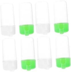 POPETPOP 10 Pcs Bird Feeder Parakeet Feeder Chinchilla Water Bottle Auto Feeder Bird Water Drinking Bottle Bird Food Feeding Station Drinking Water Feeding Bottle Plastic Birdcage Feeder -Zoo Shop 31hwGssUzbL. AC
