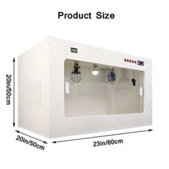 JUHAIYUAN Cat Incubator For Puppies, Puppy Incubator, Pet Incubator Box, Large PET Brooder Nursery Dog White -Zoo Shop 31jQQ3A88YL
