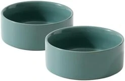 Havniva Ceramic Elevated Cat Food And Water Bowl , Kitty Bowl , Raised Cat Dish , Cat Feeder (2 X Cream White + Stand) -Zoo Shop 31jePBNayRL. AC